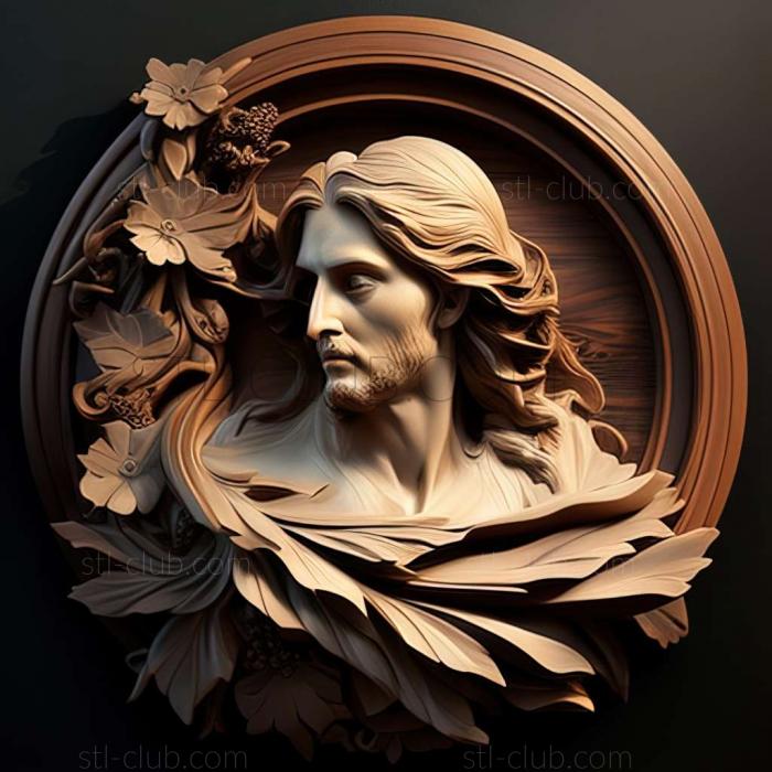 3D model Franz Xaver Winterhalter (STL)